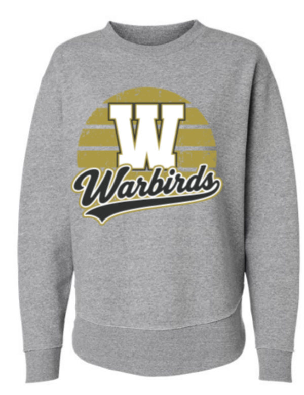 LAT Women's Weekend Crew Neck Sweatshirt
