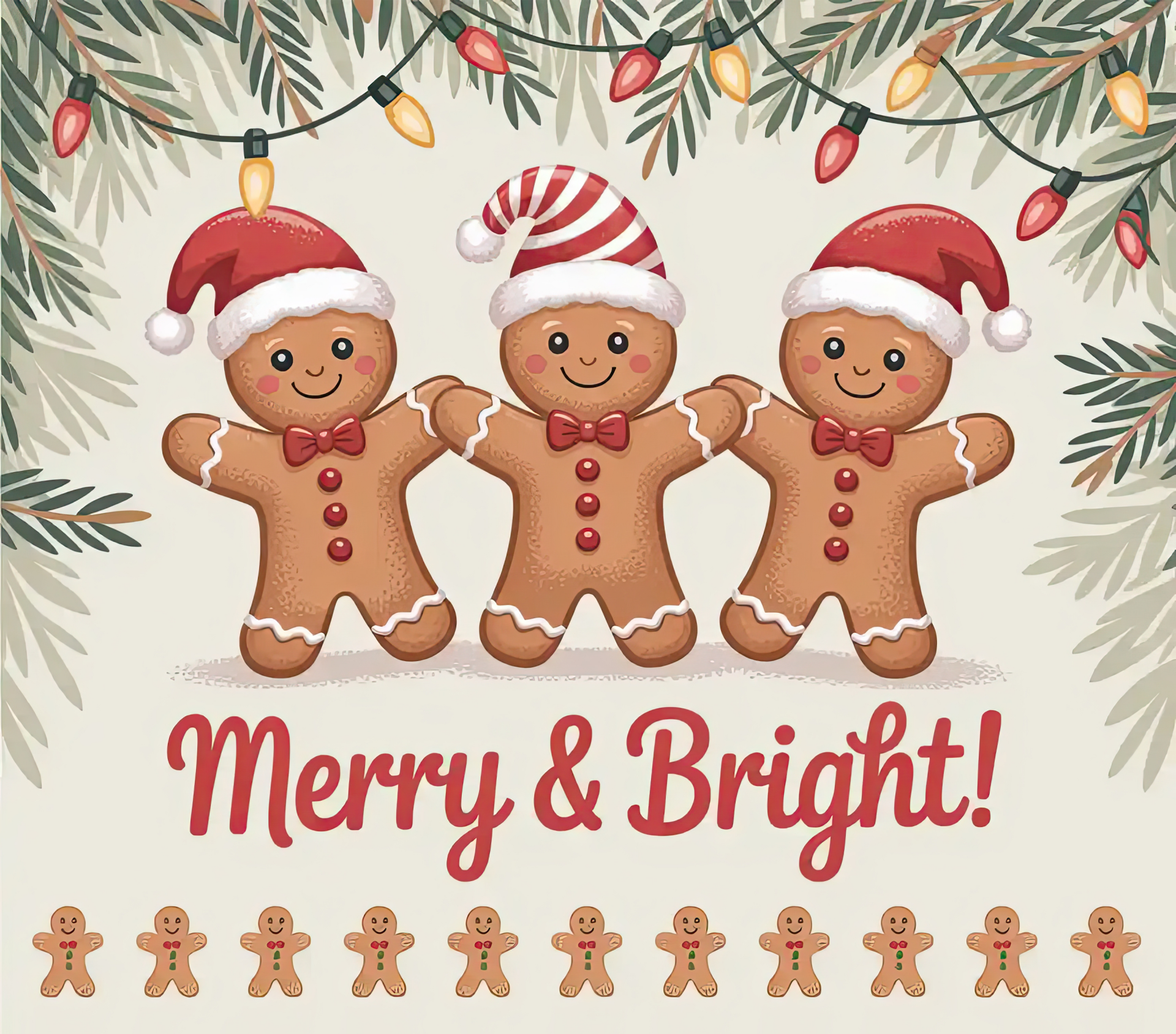 Tumbler Christmas - Gingerbread Family