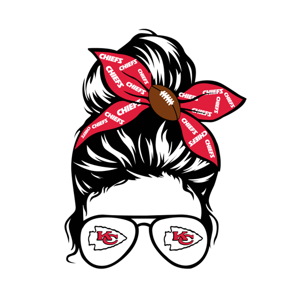 Kansas City Messy Bun