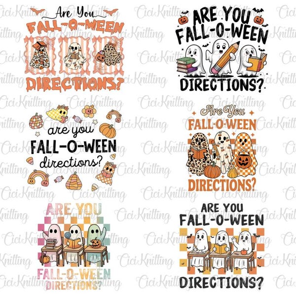 Are You Fall O Ween Directions?