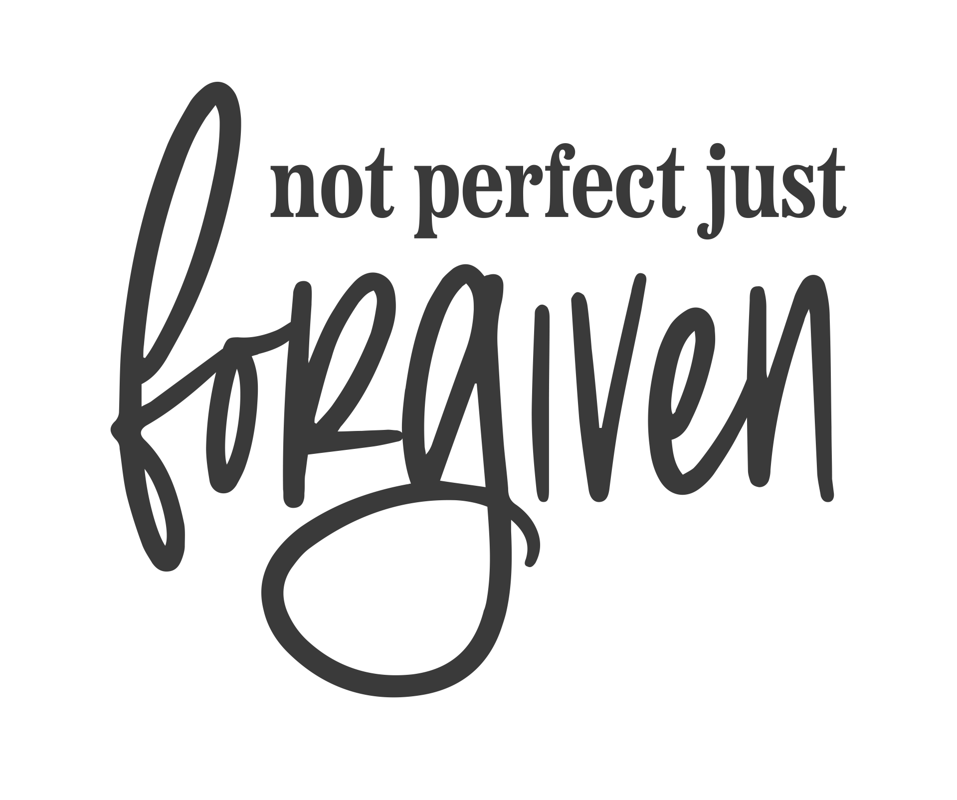 Not Perfect Just Forgiven