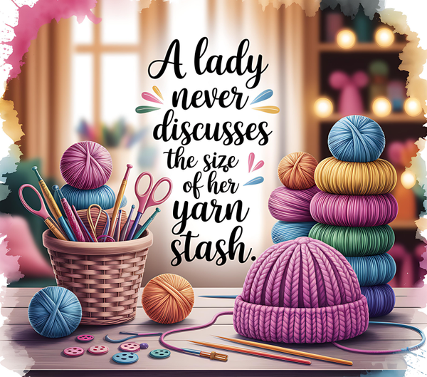 Tumbler Crochet - Yarn Stash