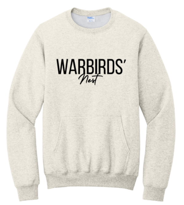 Warbirds Nest - Port & Co Pocket Crew Neck