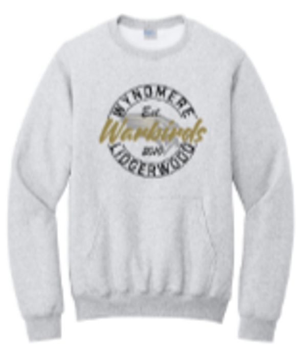 Port & Co® Core Fleece Crewneck Pocket Sweatshirt
