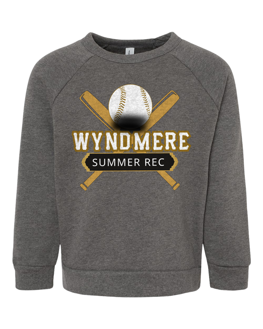 Summer Rec BELLA + CANVAS Toddler Crew Neck Fleece