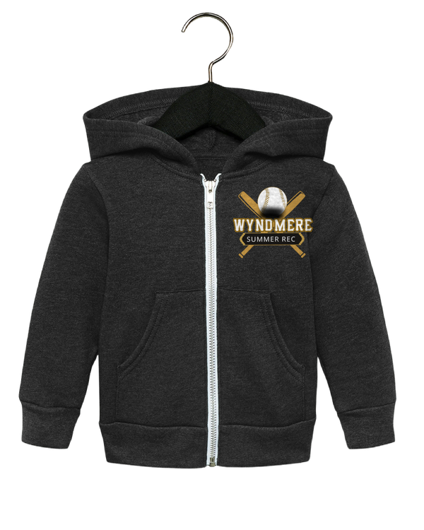 Summer Rec BELLA + CANVAS Toddler Full Zip Fleece