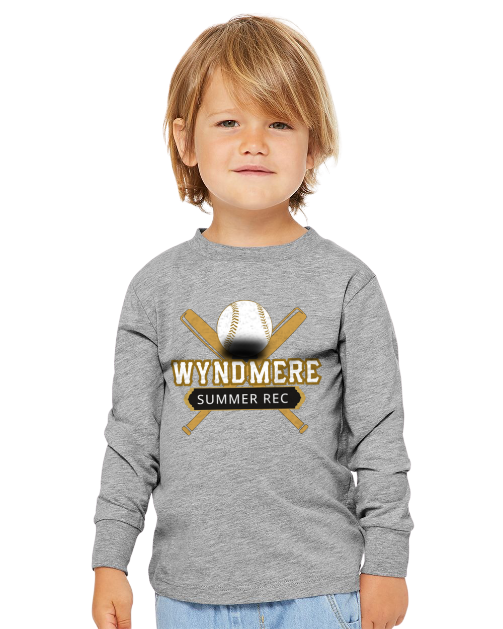 Summer Rec BELLA + CANVAS Toddler Long Sleeve T-shirt