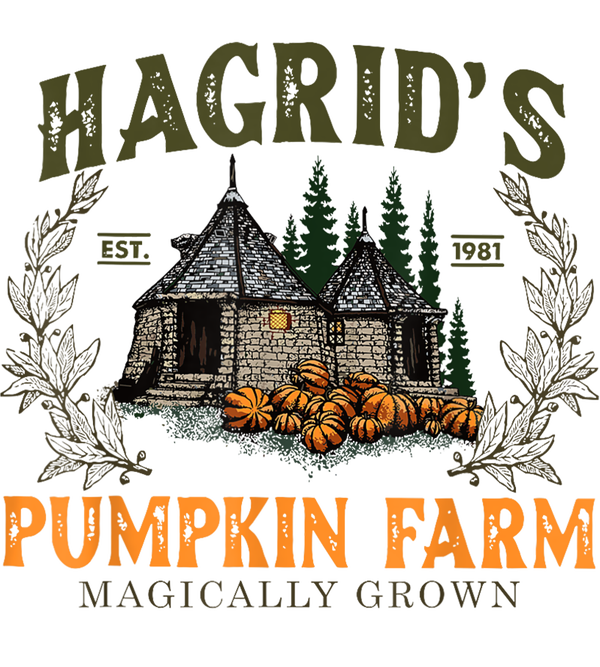 Halloween Hagrid's Pumpkin Farm