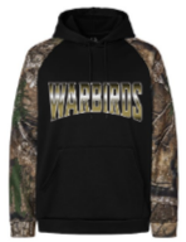 Unisex Realtree® Performance Colorblocked Hooded Sweatshirt