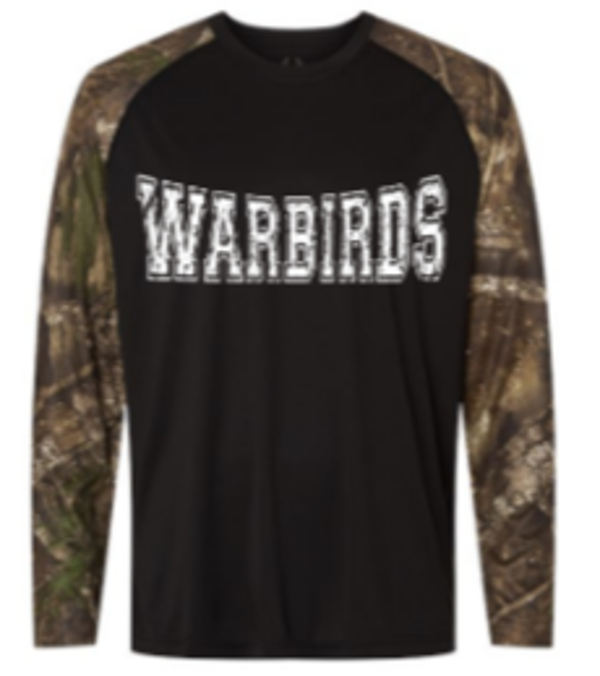 Unisex Realtree® Performance Colorblocked Long Sleeve T-Shirt