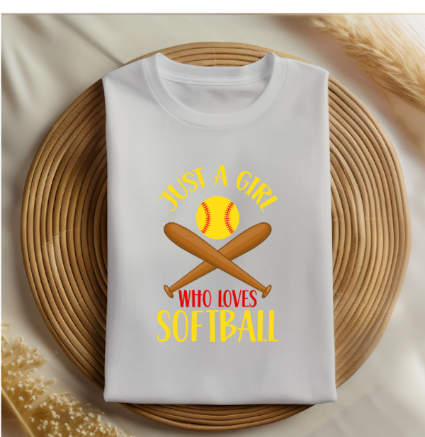 Just A Girl Who Loves Softball