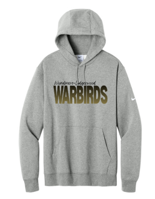 Nike Club Fleece Sleeve Swoosh Pullover Hoodie