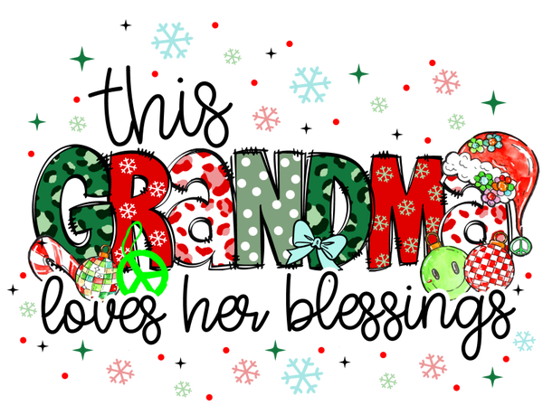This Grandma Loves Her Blessings