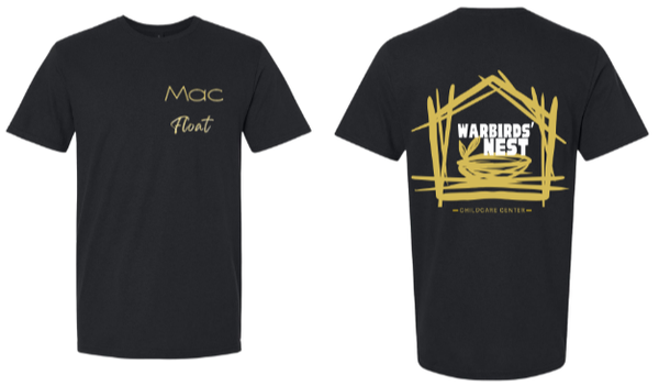 Warbirds Nest - Black Tshirt     Employer Only