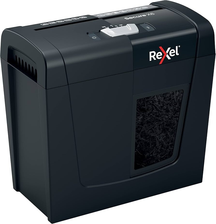 Rexel X6 Cross Cut Shredder.