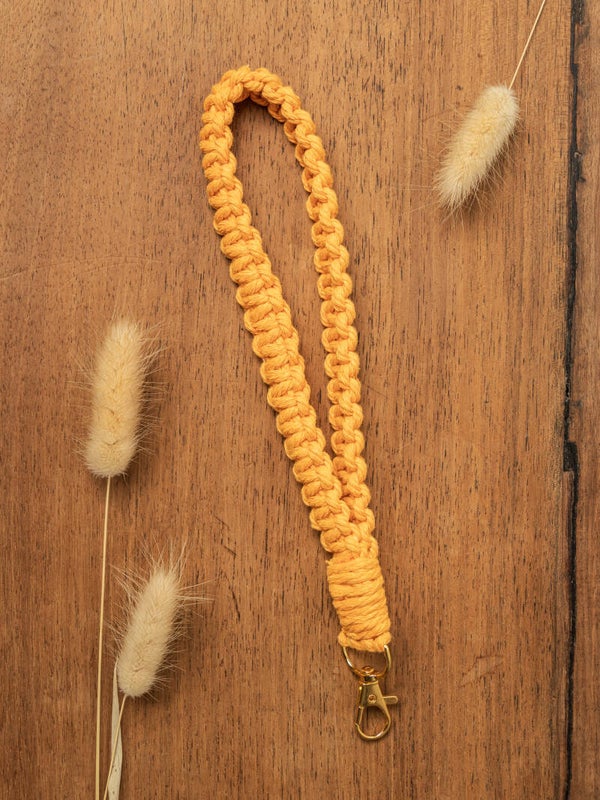 Dragonne de téléphone en macramé – Modèle "Mini"