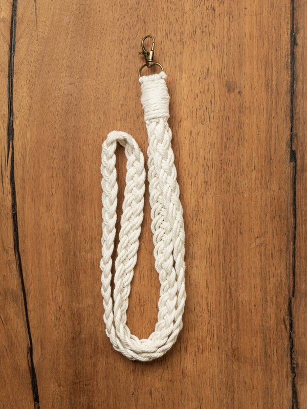 Bandoulière de téléphone en macramé – Modèle "Long"