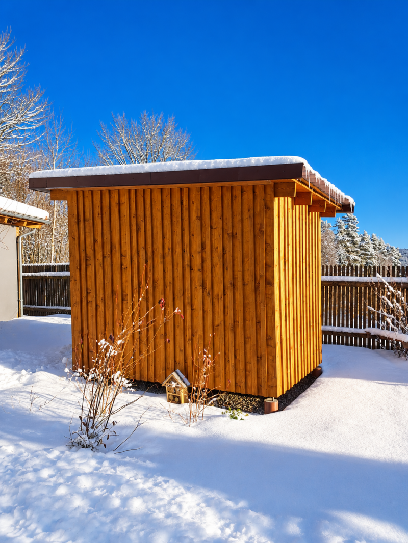 Sauna Außenansicht