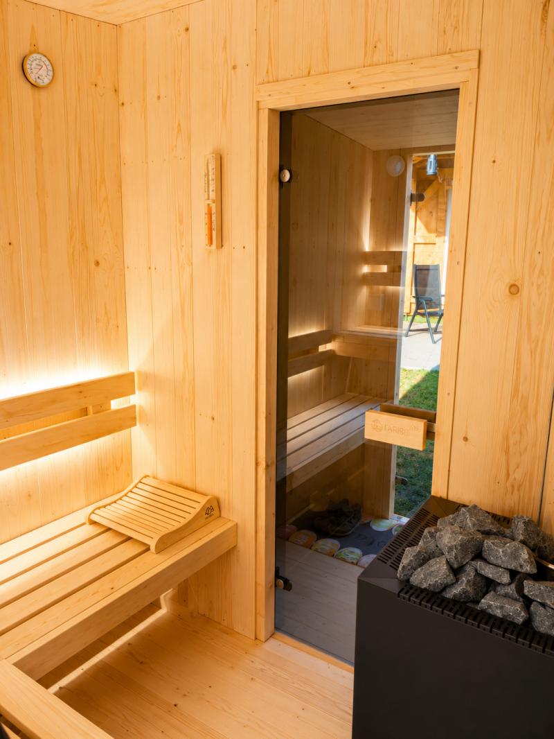 Sauna Innenansicht