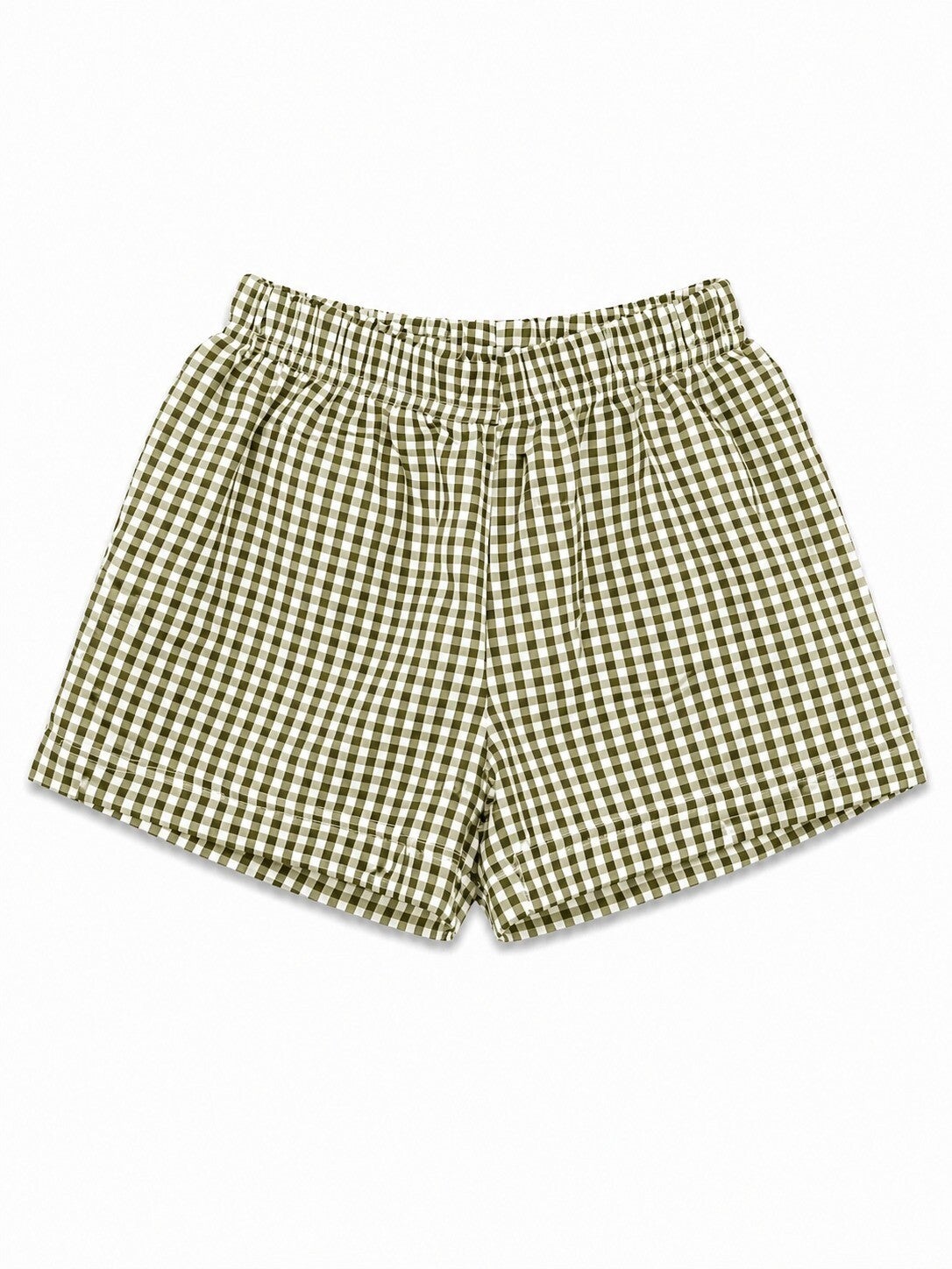 Check shorts green
