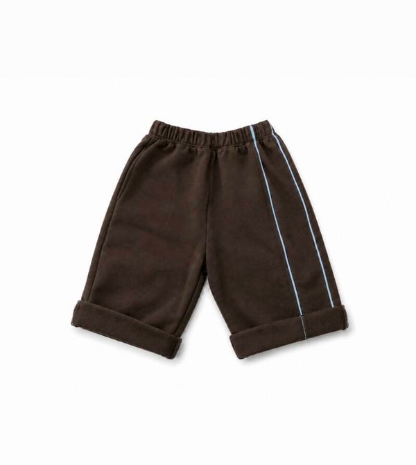 Comfy line pants brown