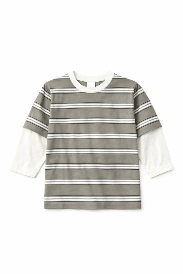 Saint layered tee khaki