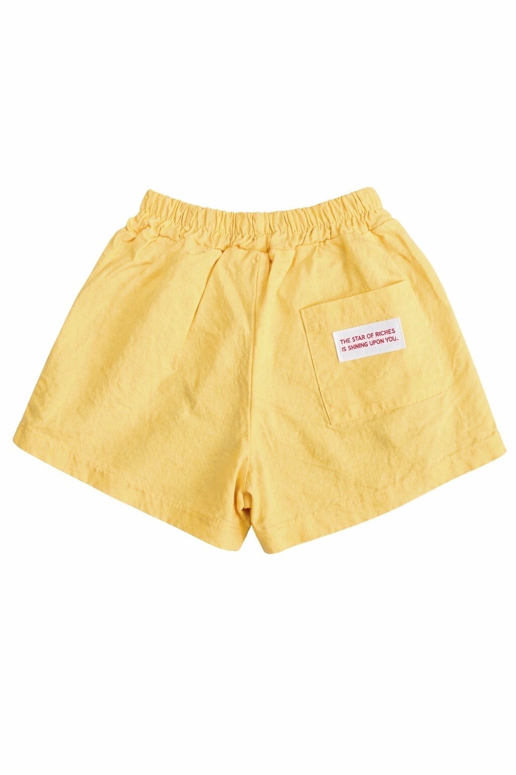 Pastel yellow shorts