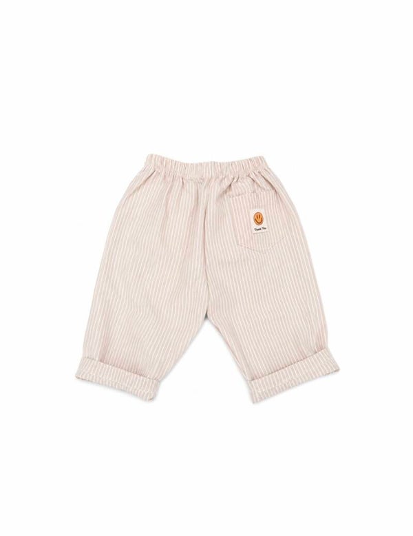 Smile baggy pants beige