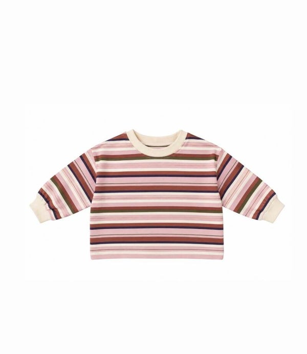 WINTER DROP Lola pink striped longsleeve