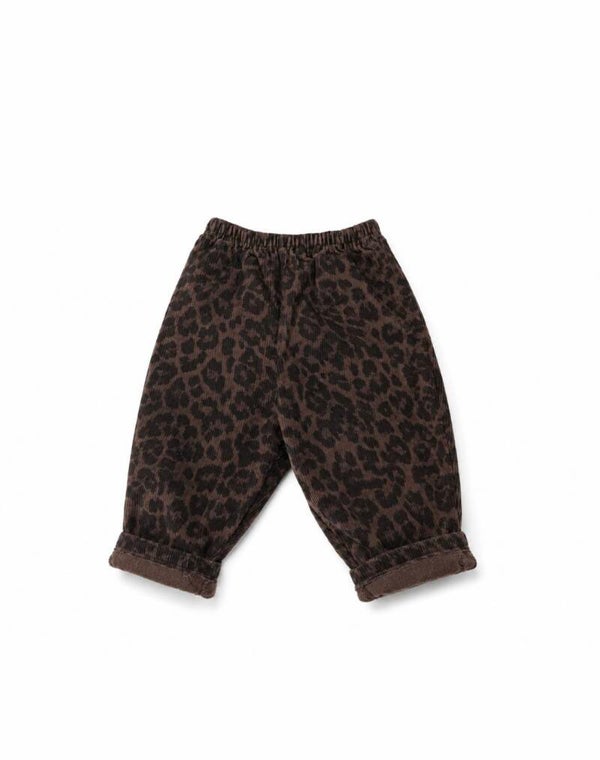 PRE-ORDER Leopard baggy pants