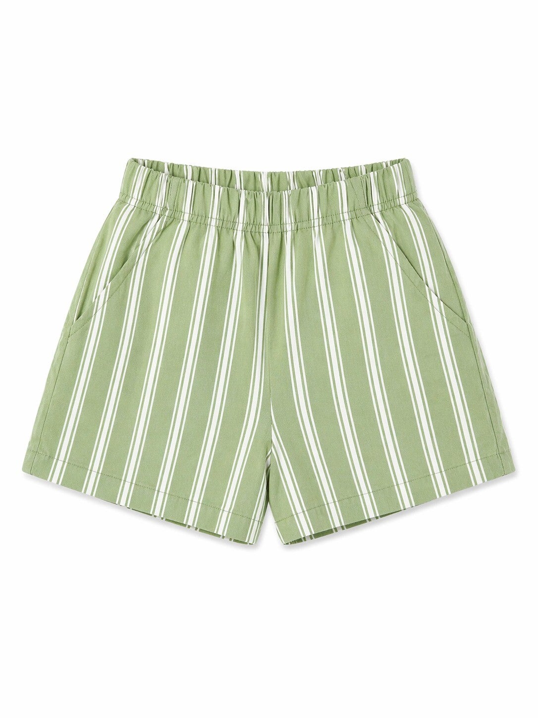 Jules shorts stripe green