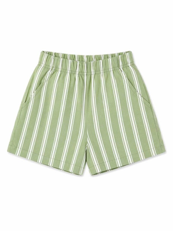 Jules shorts stripe green