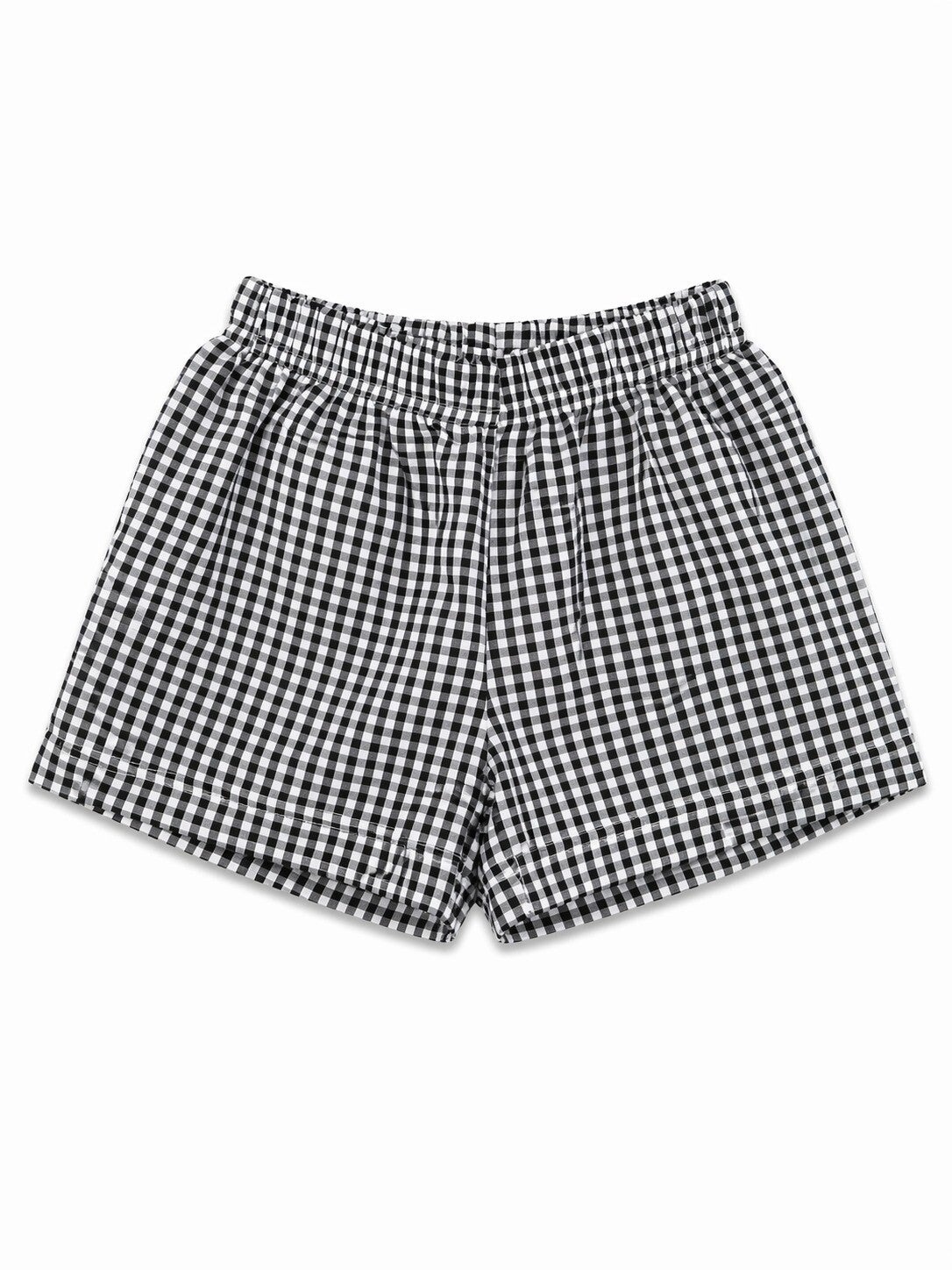 Check shorts black