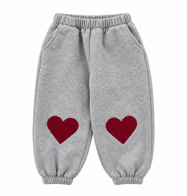 PRE-ORDER Jazz heart joggers grey