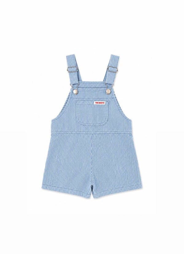 Billie stripe overall shorts pre-order