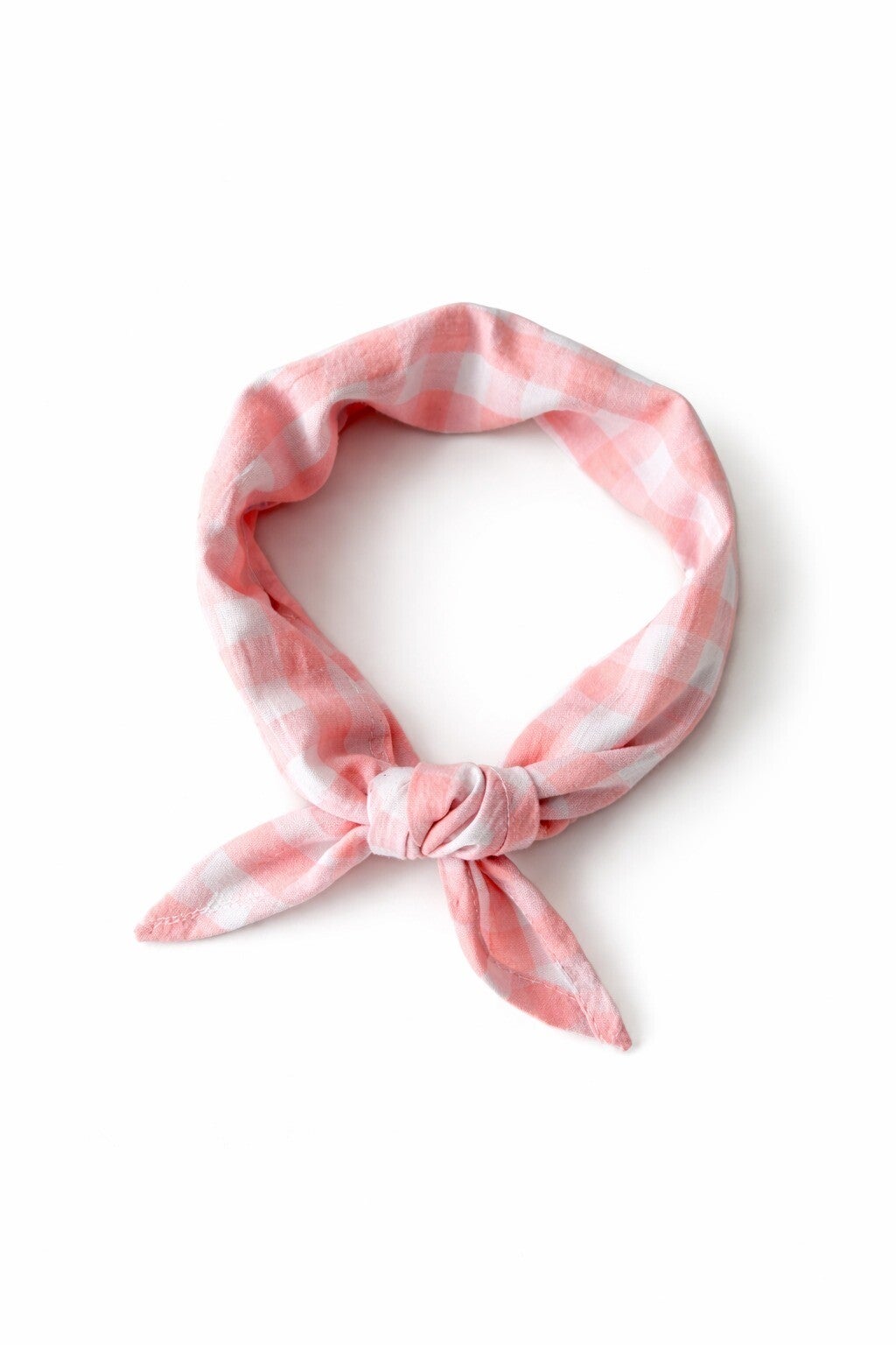 Sjaal met ruitjes roze blauw kids en baby