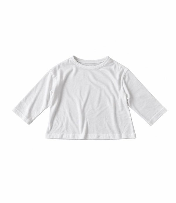 PRE-ORDER Baggy white longsleeve