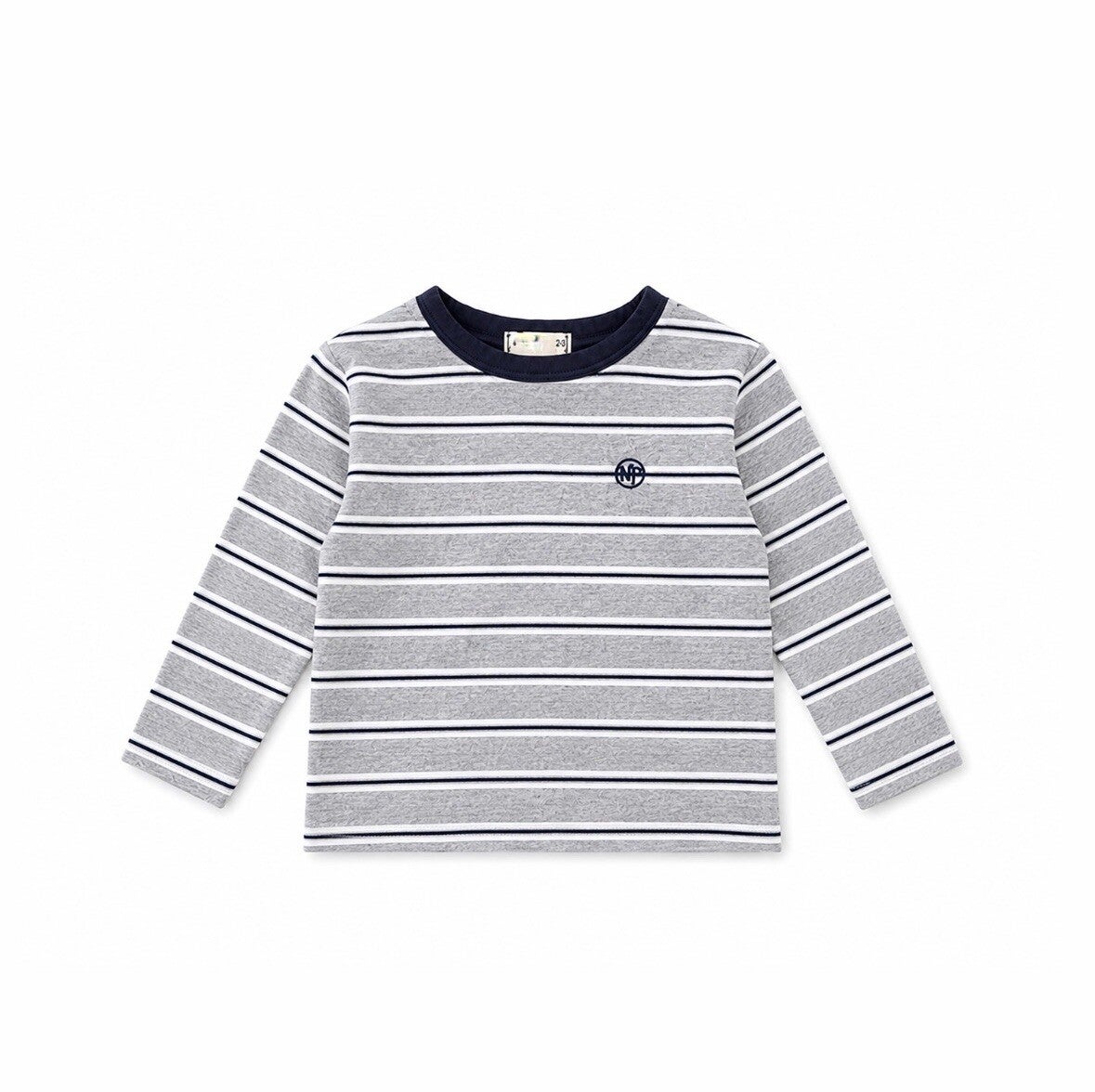 PRE-ORDER Milo striped longsleeve grey