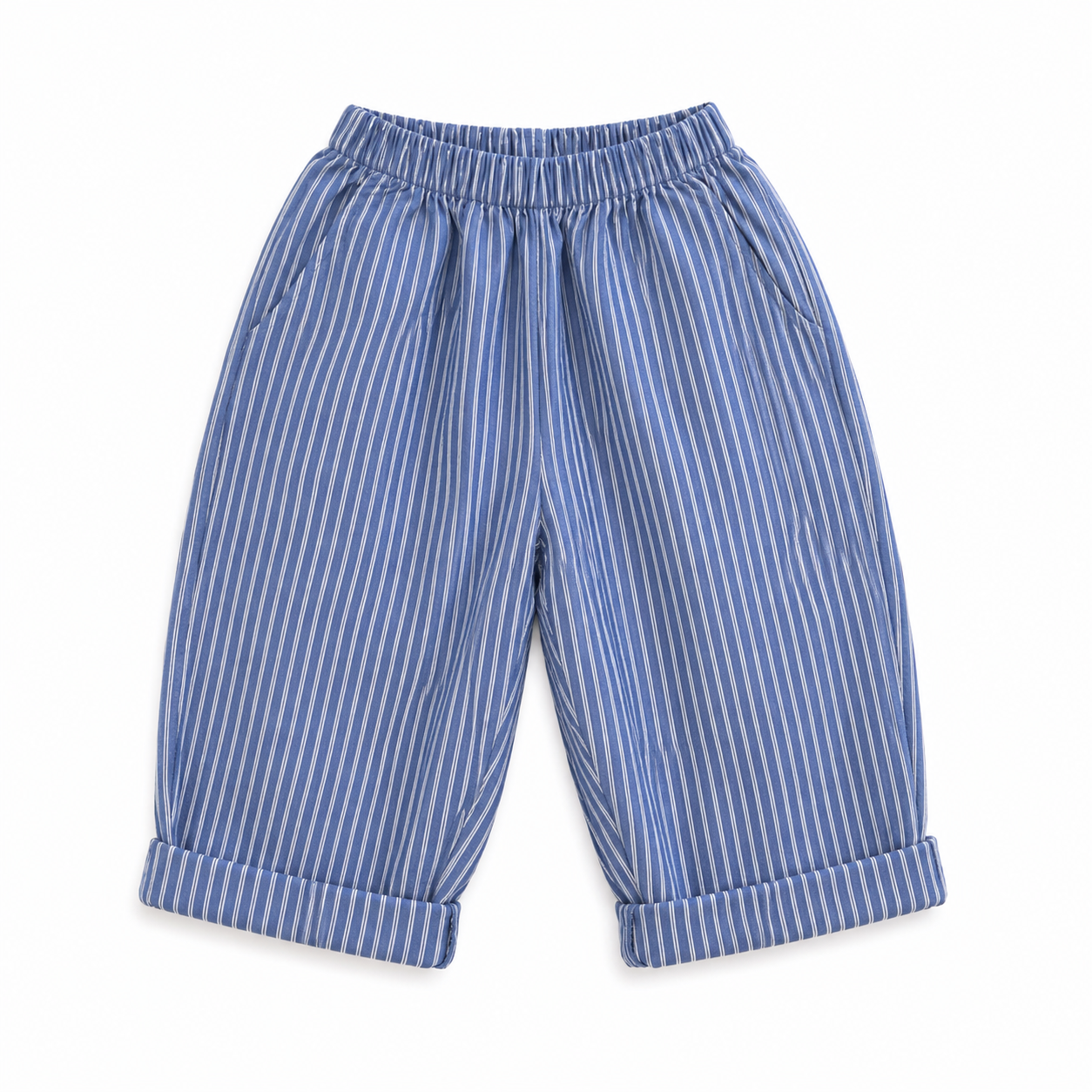 Lucas stripe pants blue