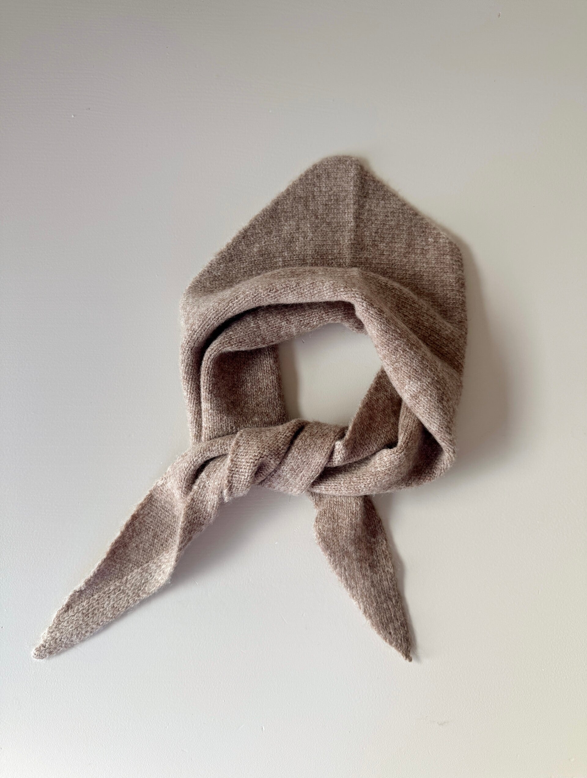 Beige wollen sjaal baby's, kids en adult