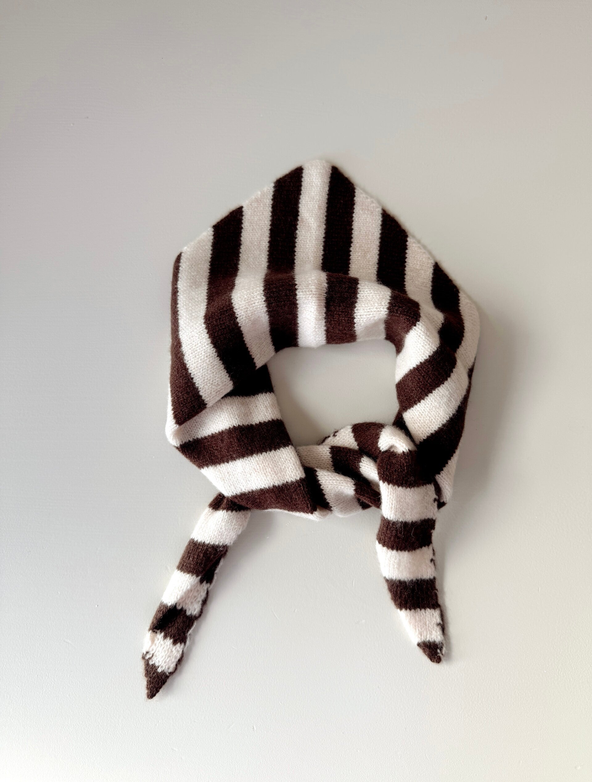 Gestreepte wollen sjaal kids, baby en adult