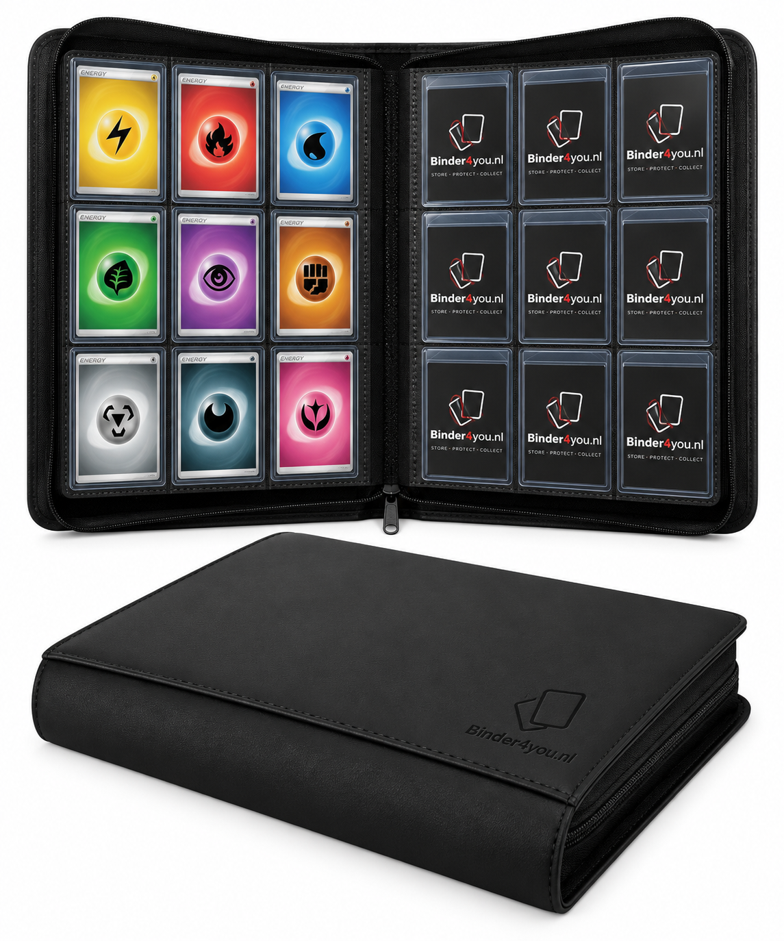 Toploader binder 9 pocket