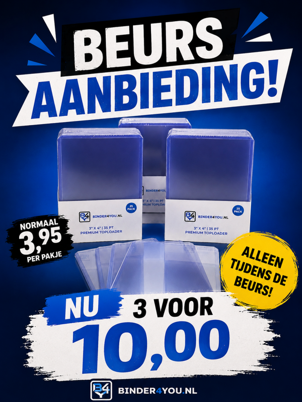 Toploaders beursaanbieding