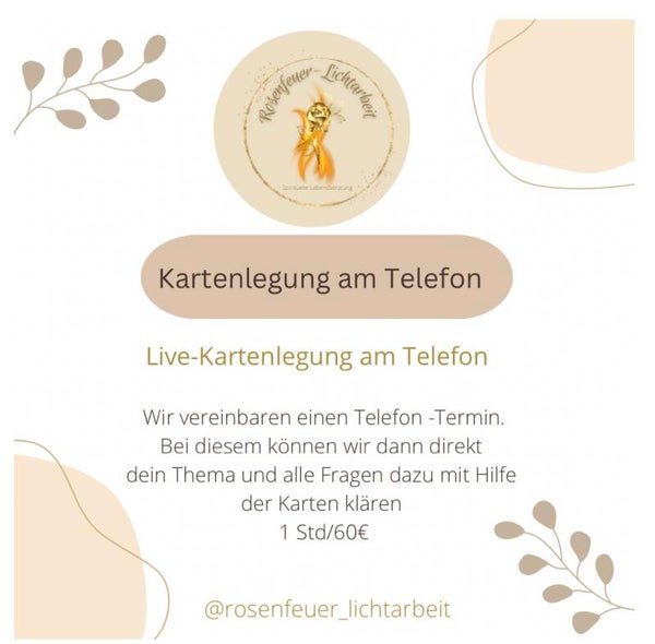 Kartenlegen am Telefon