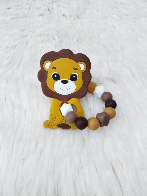 Bijtring Silicone- Leo de leeuw