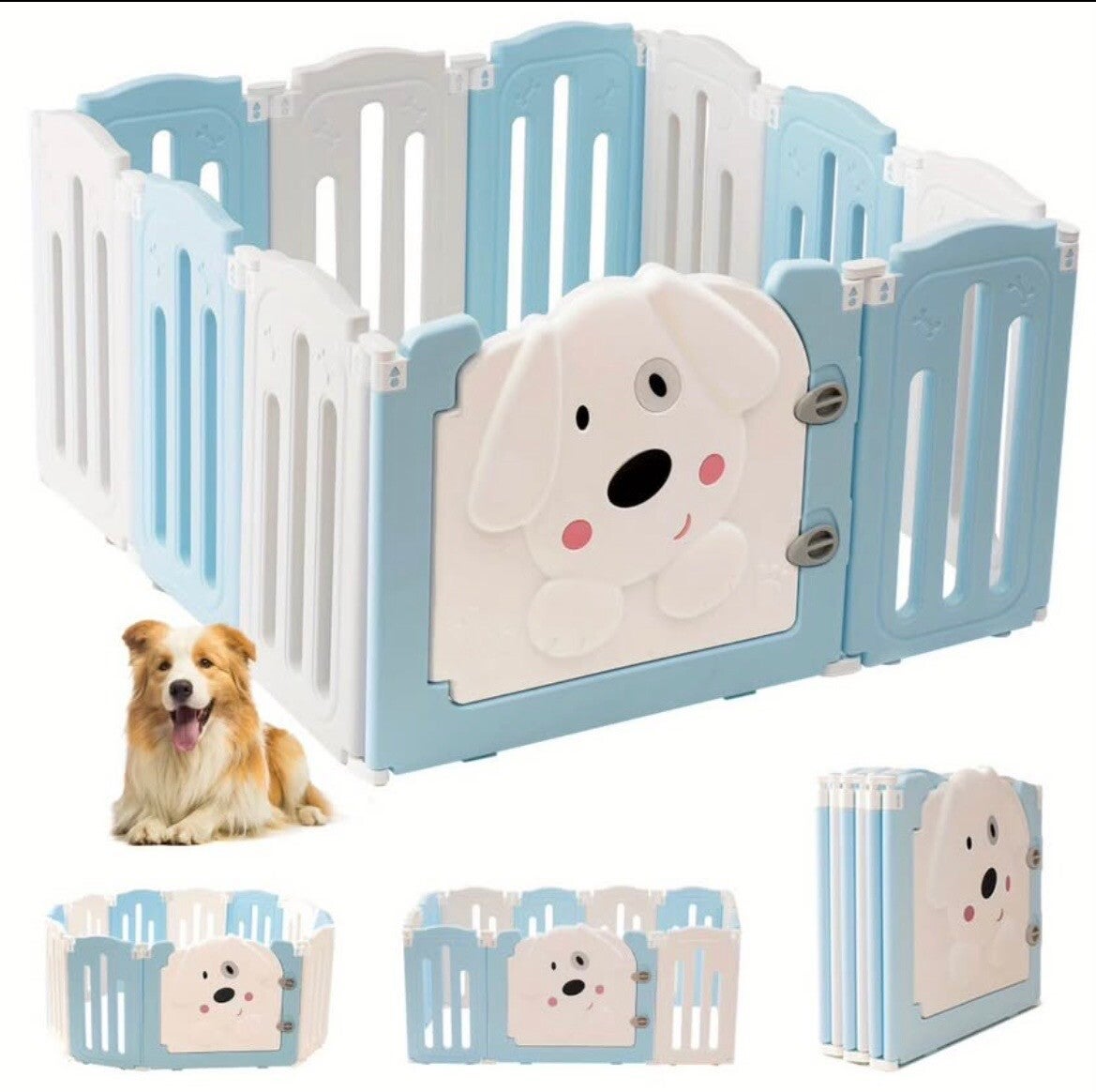 Foldable Dog Playpen