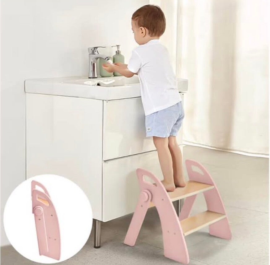 Wooden Toddler Step Stool