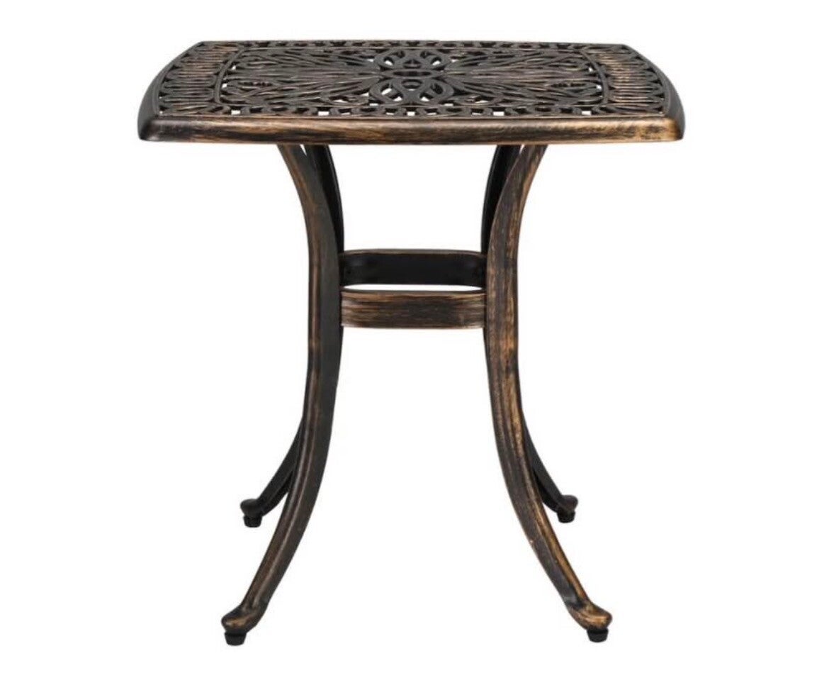 21" Bronze Outdoor Side Table