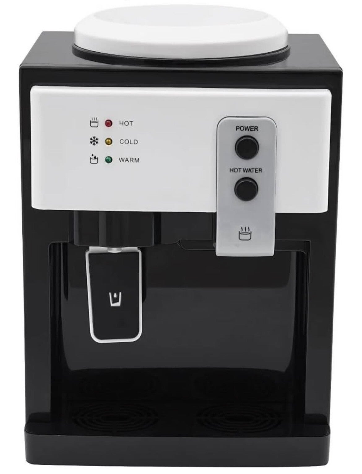Black Top Loading Water Dispenser