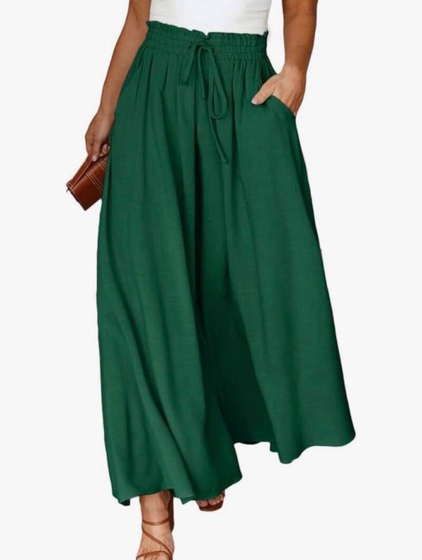 Wide Leg Palazzo Pants